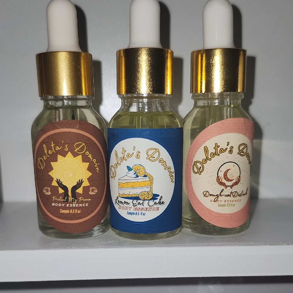 Body Essence Trio - Gold, Blue, Pink